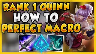 #1 QUINN HOW TO WIN *ANY* LEAGUE GAME THROUGH GOOD MACRO (GAME CHANGING CALLS) - League of Legends