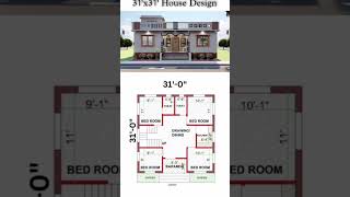 31'x31' house plan