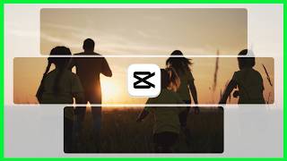 capcut green screen video split animation