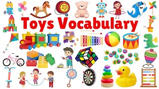 Toys Vocabulary in English | Toys words | Kids vocabulary  Toy  toy vocab English educational video