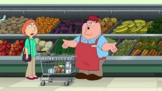 Disappear into the produce mist - Family Guy