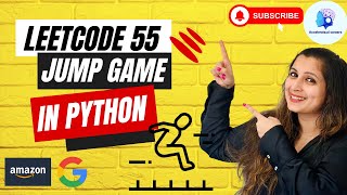 🔥Leetcode 55 - Jump Game | Medium | Python | Amazon, Google💡 #coding #leetcode #leetcodesolutions