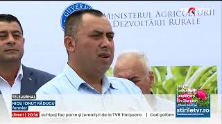 Ministrul Agriculturii, Petre Daea, a lansat programul pilot de irigare prin picurare