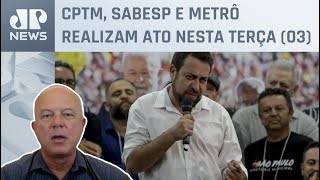 Boulos: Intransigência do governo é responsável por greve do Metrô; Motta analisa