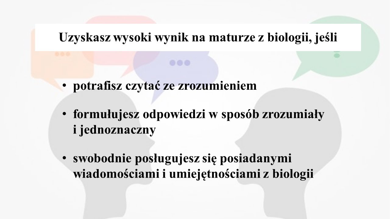 Matura Z Biologii W 2023 Roku - YouTube