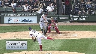 CLE@CWS: Murphy sends a solo home run to right field