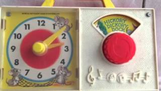 1971 Fisher Price Clock Music Radio Box