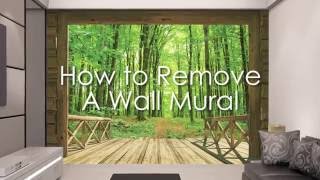 How To Remove A Wall Mural