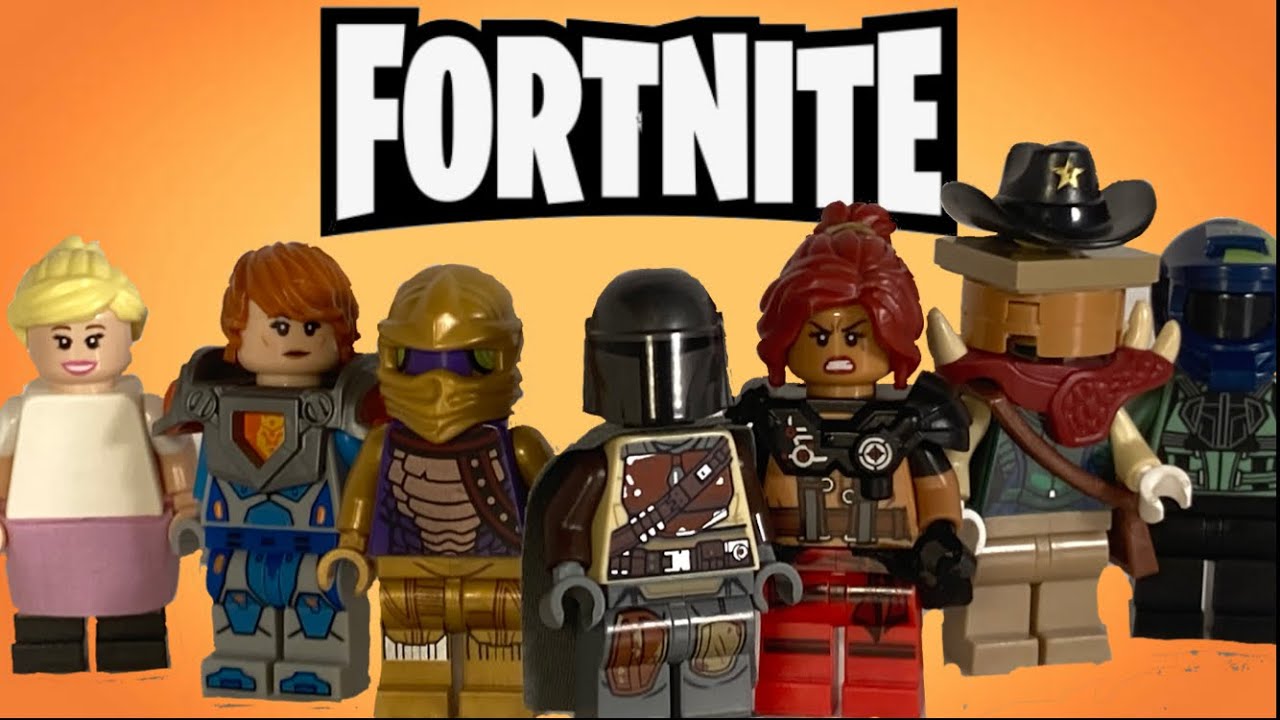 LEGO Fortnite Season 5 Battle Pass Skins - YouTube