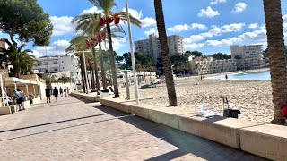 Paguera Live ❤️ 25° ☀️ auf Mallorca 🇪🇸 Boulevard und Palmira Strand 🌴🏖 Verkehr und mehr ? ❤️