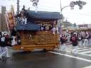 平成１７年　額原町だんじり　夜疑神社宮入　ガスト前