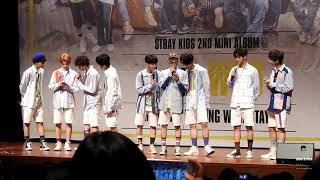 180811 Mini Fanmeeting Full ver.스트레이키즈(Stray Kids)