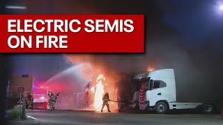 Massive hazmat fire burns in Phoenix