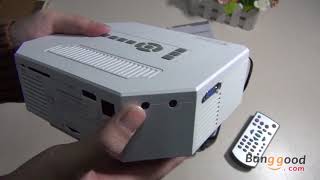 UC30 LED Portable Projector With Micro USB - Banggood.com