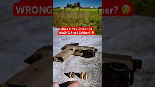 Shooting The WRONG Sized Caliber Out of a 9MM (Experiment) *Test* #gun #pewpew #guns