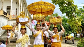 សកម្មភាព​បុណ្យ​កឋិន​ទាន​ វត្ត​ពោធិ៍វាល​ ថ្ងៃទី​23​ តុលា​ 2021