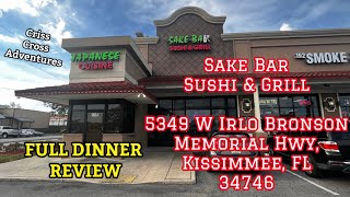 Sake Sushi \u0026 Grill Kissimmee Florida Restaurant