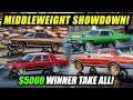 Full Middleweight Big Rim Shootout With a NEW CHAMPION! DNL vs World 6 Donk & Box Chevy Grudge Race