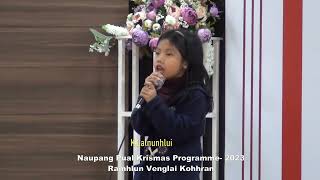 Naupang Pual Krismas Programme : RVL Kohhran