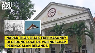 Jejak Freemason di Gedung loge de vriendschap Surabaya peninggalan Belanda