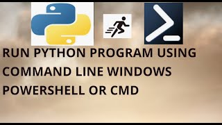 Run Python Code Using Command Line Windows Powershell or CMD #pythontutorial #pythonprogramming