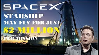 SpaceX Starship Update || Building Mars city starts with super-cheap Starship launches- Elon Musk