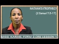 Form 2 CRE LESSON1 - Nathans Prophecy About the Messiah