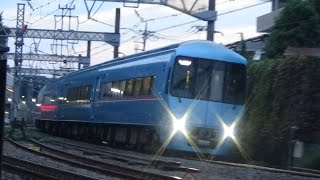 【早朝の列車】小田急線 走行シーン集　直通車あり　Odakyu Line train running scene collection (early morning time zone)