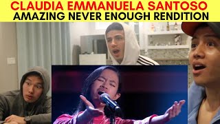 CLAUDIA EMMANUELA SANTOSO | NEVER ENOUGH | FIRST TIME REACTION BY REACTIONS UNLIMITED