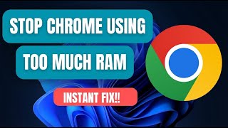 Chrome RAM Usage Destroying Your System? Try This
