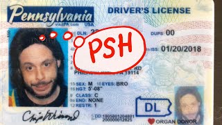 PSH...GETTING MY DRIVER LICENSE PIC!