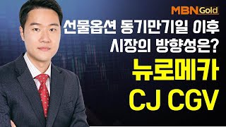 [영민한투자] 선물옵션 동시만기일 이후 시장의 방향성은? 뉴로메카, CJ CGV / 생쇼 영민한투자 김영민 / 매일경제TV