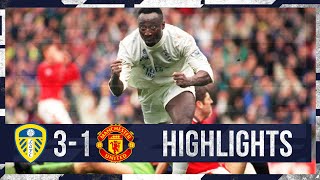 Yeboah and Deane complete win! Leeds United 3-1 Man Utd | 1995/96 highlights