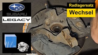 Subaru Legacy BP5 Radlager Radnabe Wechsel