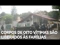 Corpos de oito vítimas do acidente aéreo são liberados às famílias