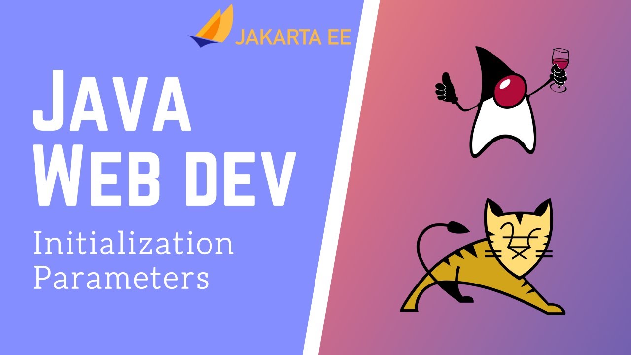 Java Servlets Jsp 9 Initialization Parameters Youtube