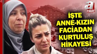 Oteldeki yangın faciasını anlattılar! Kızı ve torunları atlayarak kurtuldu... | A Haber