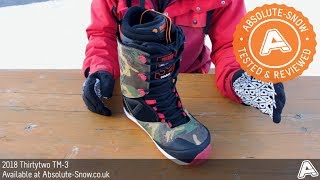 2017 / 2018 | Thirtytwo TM-3 Snowboard Boots | Video Review