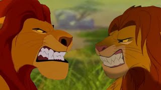 Mufasa vs Simba. Муфаса против Симбы . Битва отца и сына .