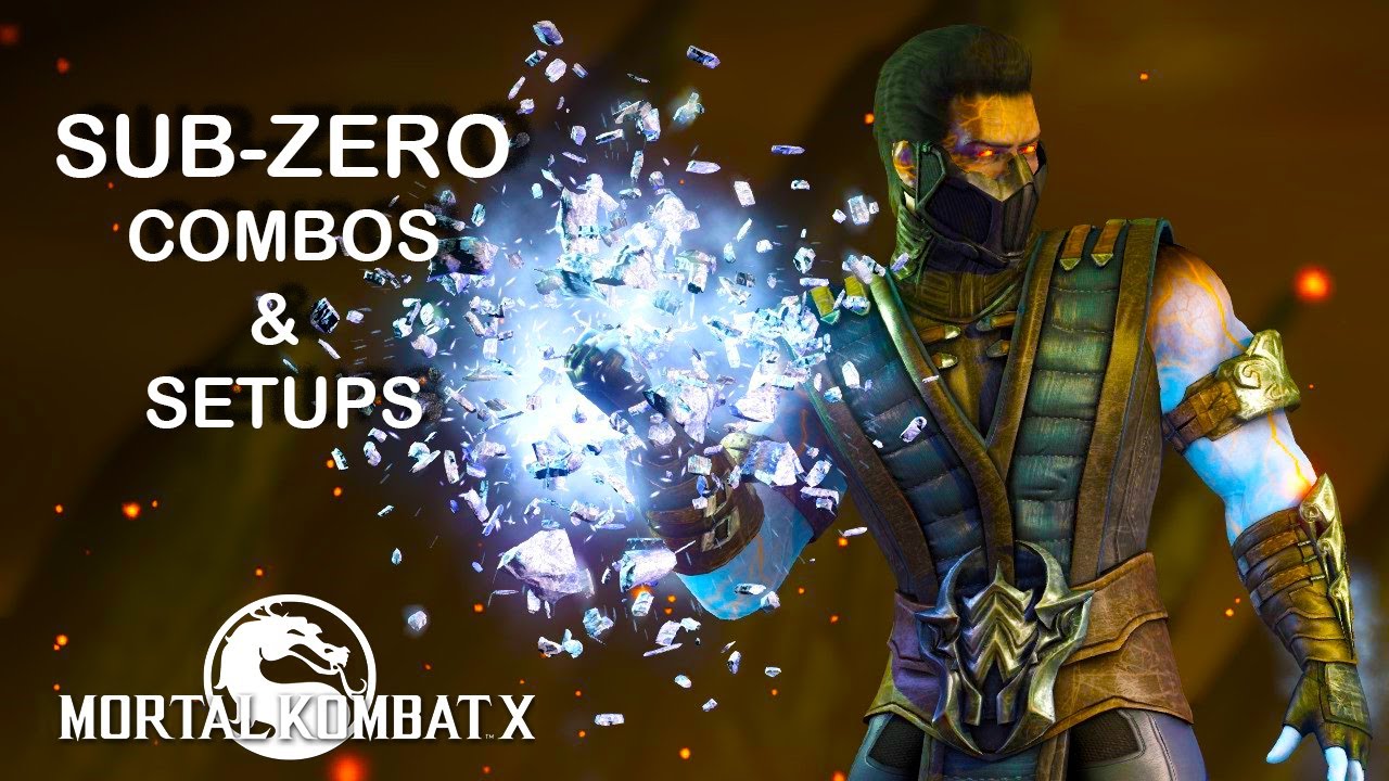 Mortal Kombat X: Sub-Zero - Combos & Setups (35% - 110% Damage) - YouTube