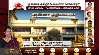 துணைப் பொதுச் செயலாளர் கனிமொழி? | கடும் போட்டி - முன்னிலையில் கலைஞர் மகள் | DMK