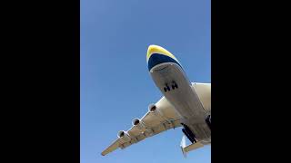 Antonov AN-225 beautiful landing