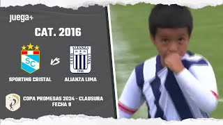 SPORTING CRISTAL VS ALIANZA LIMA | COPA PROMESAS | FECHA 9 | CATEGORIA 2016