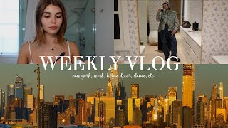 a home vlog l home decor, nyc, meetings, + more