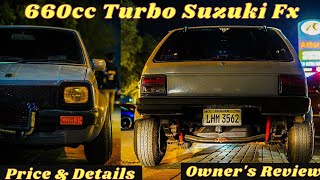 Suzuki fx Modified Tubro Charged In Pakistan | 660cc | Review Price And Details | Project Cars