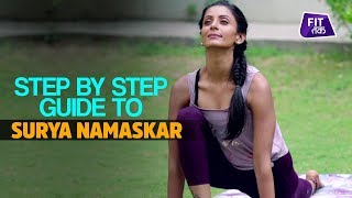 Step by Step Guide To Surya Namaskar | Fit Tak