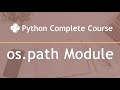 os.path Module in Python