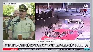 Carabineros inició ronda masiva para la prevención de delitos | 24 Horas TVN Chile