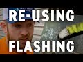 Re-using Flashing and Other Roof Components // Northface Construction