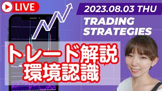 【LIVE】FXポンド円エントリー解説！環境認識チャート分析 2023.08.03(木)